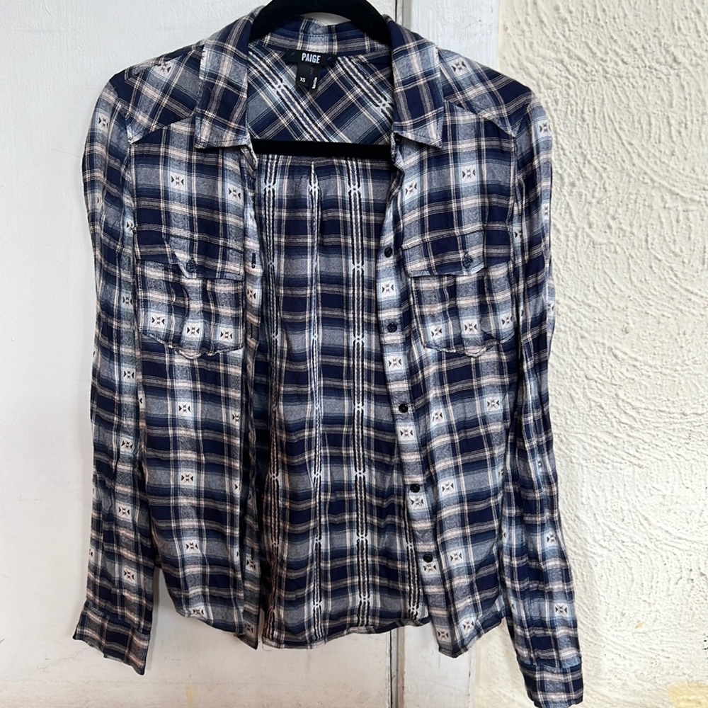 Paige Tribal Mya Button Down